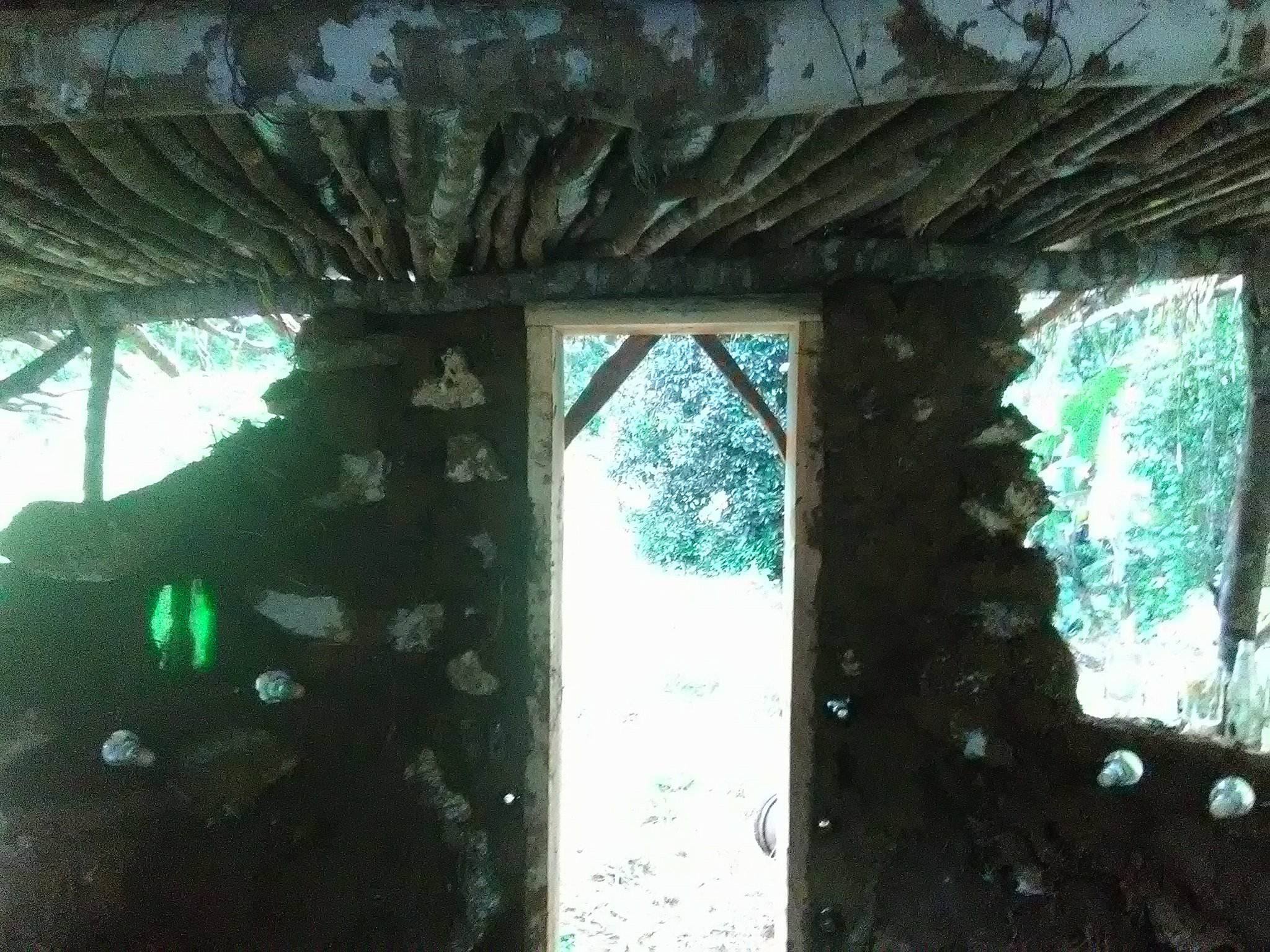 Interior of the Cob Hut