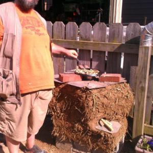 Using the Rocket Stove
